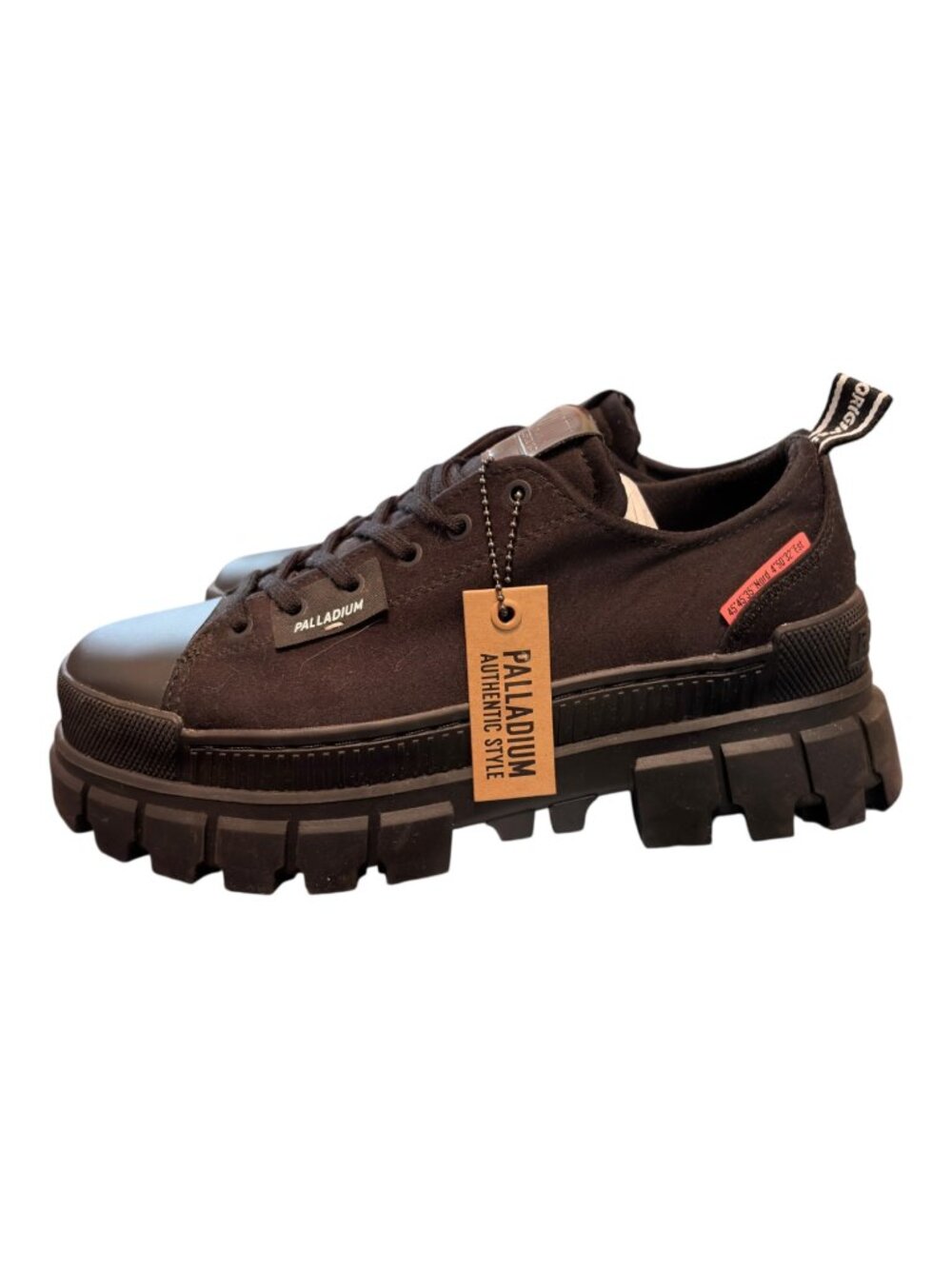 Palladium Women’s Platform Black Canvas Shoes Lug Soles 10 Grunge Streetwear‎